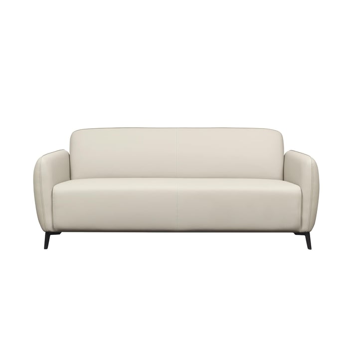 Диван RFG Lisa двуместен, екокожа, 1380 х 750 х 780 mm, светлосив