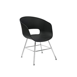 RFG Кресло Simon X Black 4M, основа с цвят хром