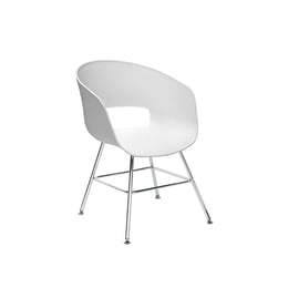 RFG Кресло Simon X White 4M, основа с цвят хром