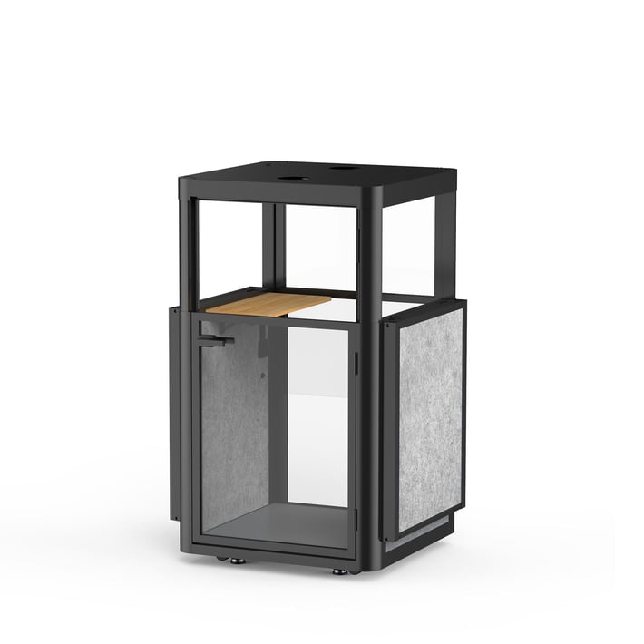 Кабина Flexi101, шумоизолираща, 1020 х 1020 х 2260 mm, сива