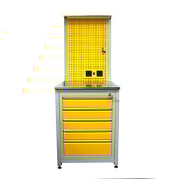 RFG Работна маса, метална, 800 х 690 х 2010 mm, сглобена мостра