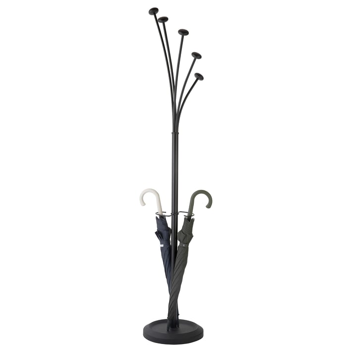 RFG Закачалка Lugano, височина 173 cm, черна