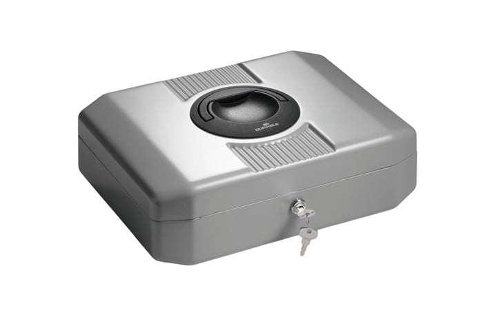 Durable Каса за пари Uroboxx, в евро, M, сива