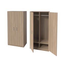 Гардероб, 800 х 420 х 1600 mm, кехлибарен дъб