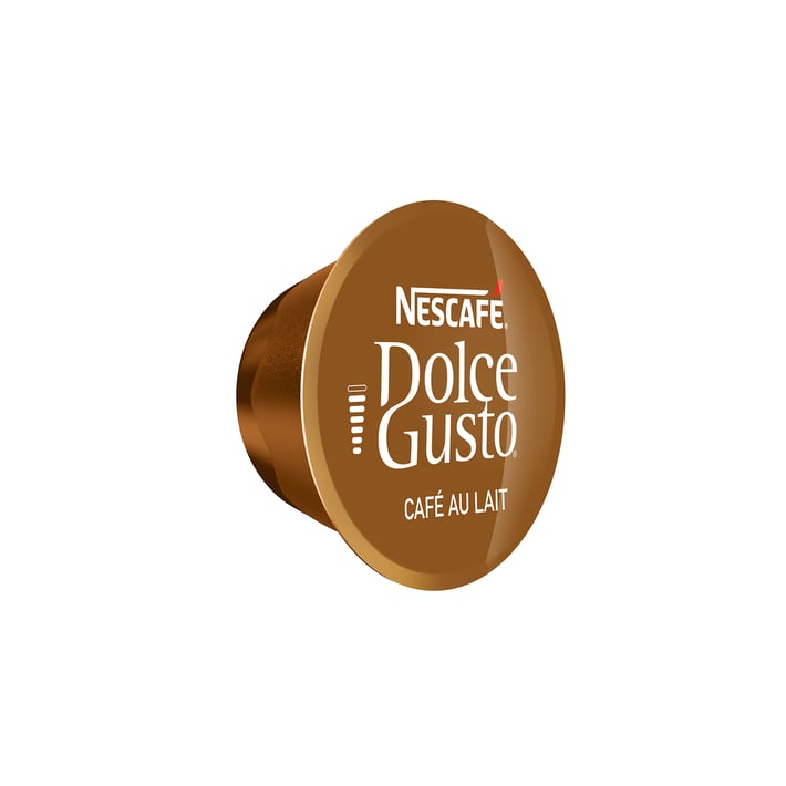 Nescafé Кафе капсула DG Caffe, Café Au Lait, 16 броя