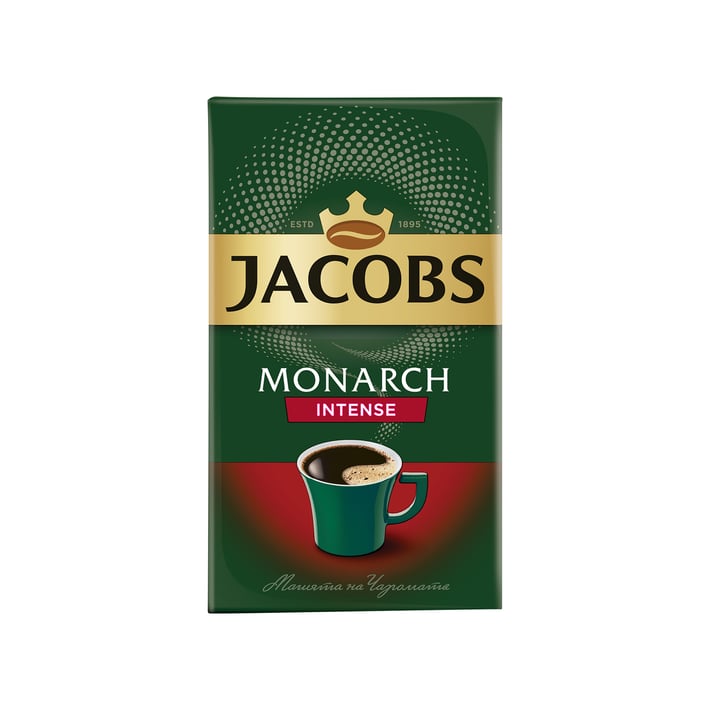 Jacobs Monarch Мляно кафе Intense, 250 g