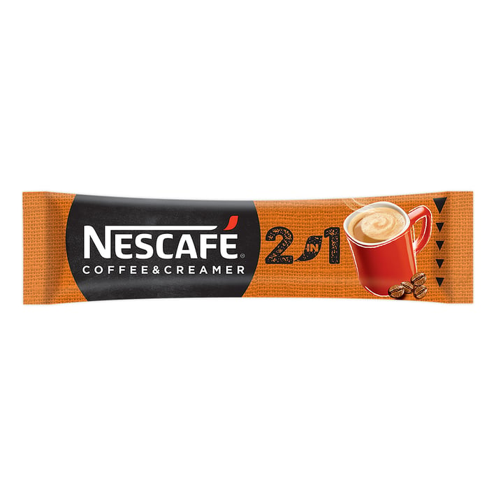 Nescafé Разтворимо кафе 2in1 Coffee & Creamer, 8 g, в пакетче, 28 броя