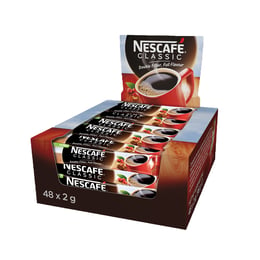 Nescafé Разтворимо кафе Classic, 2 g, в пакетче, 48 броя