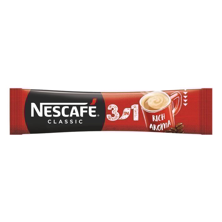 Nescafé Разтворимо кафе 3in1 Classic, 16.5 g, в пакетче, 28 броя