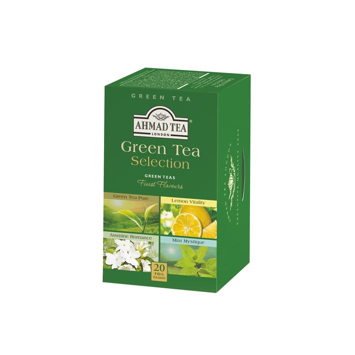 Ahmad Tea Чай „Зелен селекция“, 2 g, в пакетче, 20 броя