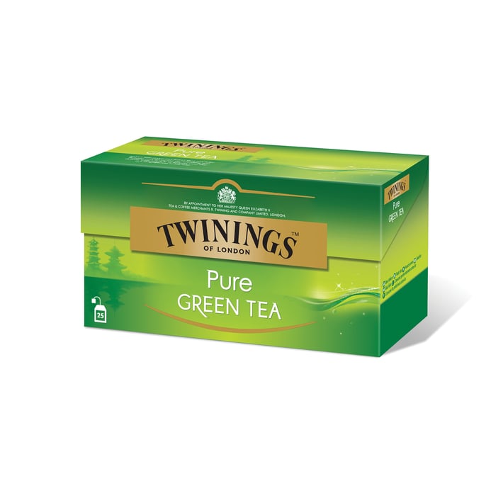 Twinings Чай „Зелен“, 2 g, в пакетче, 25 броя