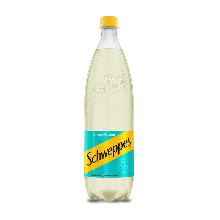 Schweppes Битер лимон, 1.25 L, в пластмасова бутилка