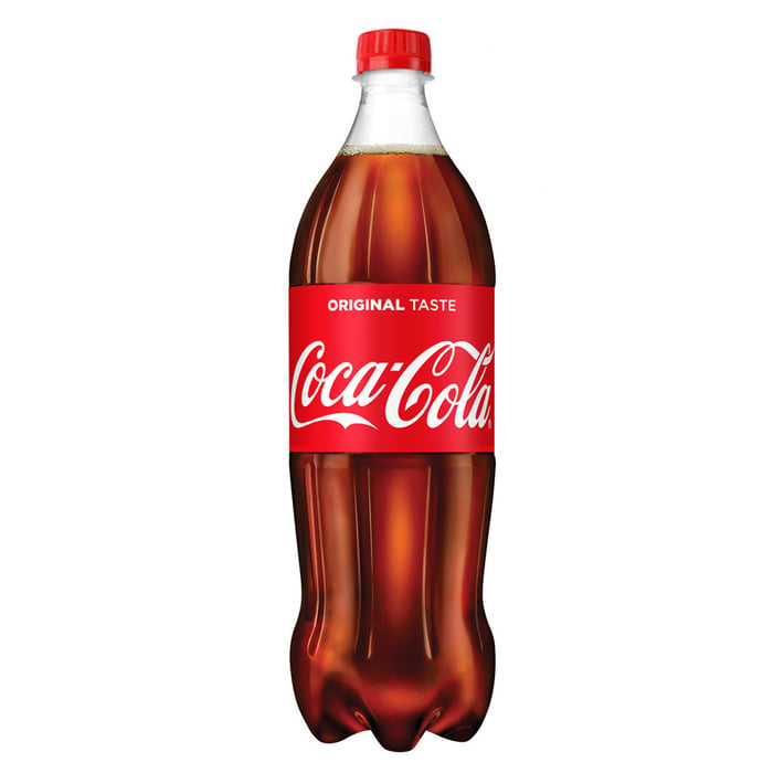 Coca-Cola Газирана напитка, 1.5 L, в пластмасова бутилка