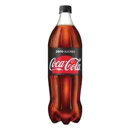 Coca-Cola Газирана напитка Zero, без захар, 1.5 L, в пластмасова бутилка