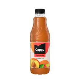 Cappy Плодова напитка, праскова, 1 L, в кутия