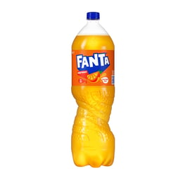 Fanta Газирана напитка, портокал, 2 L, в пластмасова бутилка