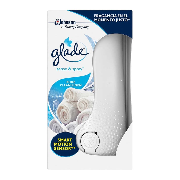 Glade Дозатор Sens&Spray - Свежа чистота, 18 ml