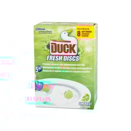 Duck Ароматизатор за тоалетна Fresh Discs, гел, лайм, 36 ml
