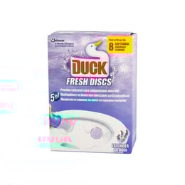 Duck Ароматизатор за тоалетна Fresh Discs, гел, лавандула, 36 ml