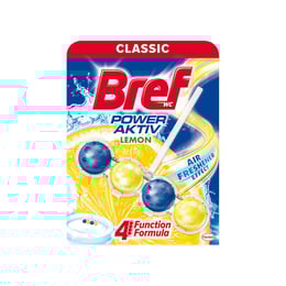 Bref Ароматизатор за тоалетна Power Aktiv, лимон, 50 g