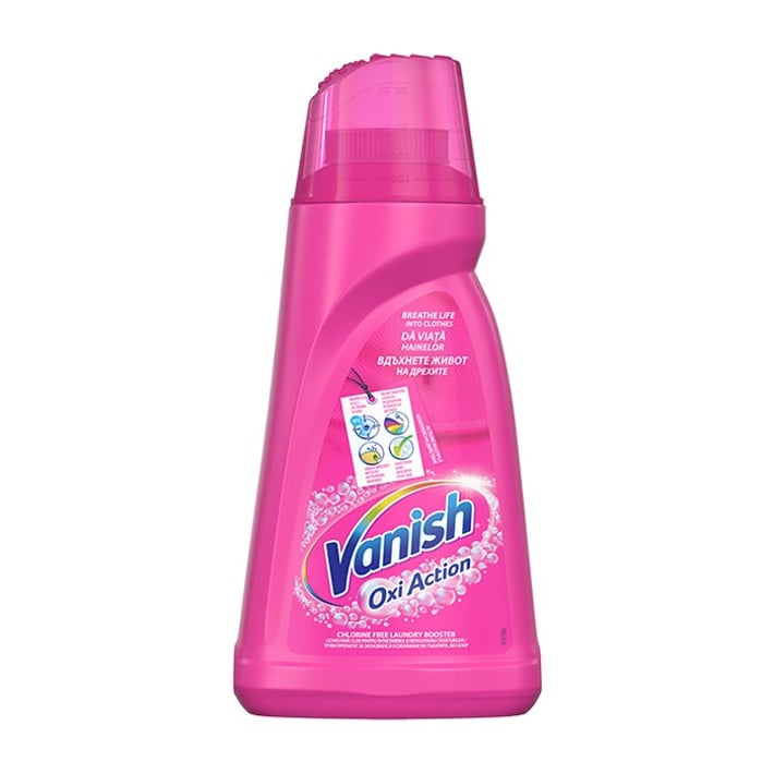 Vanish Препарат за почистване на петна, цветен, 1 L