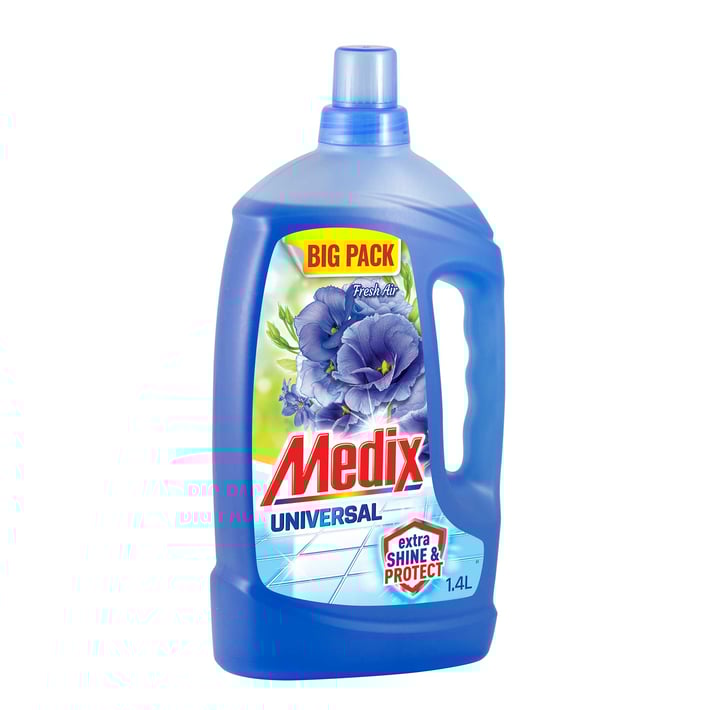 Medix Препарат за почистване Express & Shine, универсален, свеж въздух, 1.4 L, син