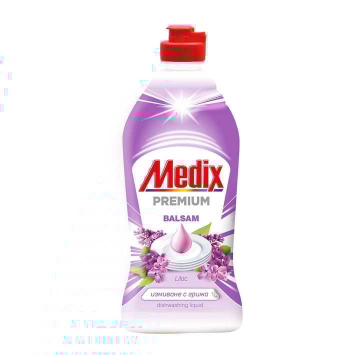 Medix Препарат за миене на съдове Beauty Balsam, люляк, 450 ml, виолетов