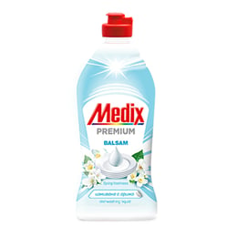 Medix Препарат за миене на съдове Balsam, пролетна свежест, 750 ml, бял