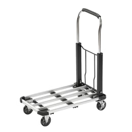 Платформена количка, сгъваема, алуминиева, до 150 kg