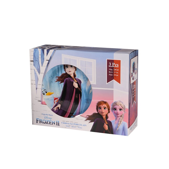 Disney Комплект чаша, чиния и купа Frozen II, порцеланови