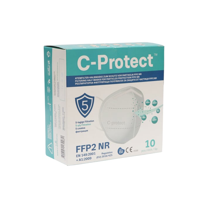 Предпазна маска C Protect FFP2, 10 броя