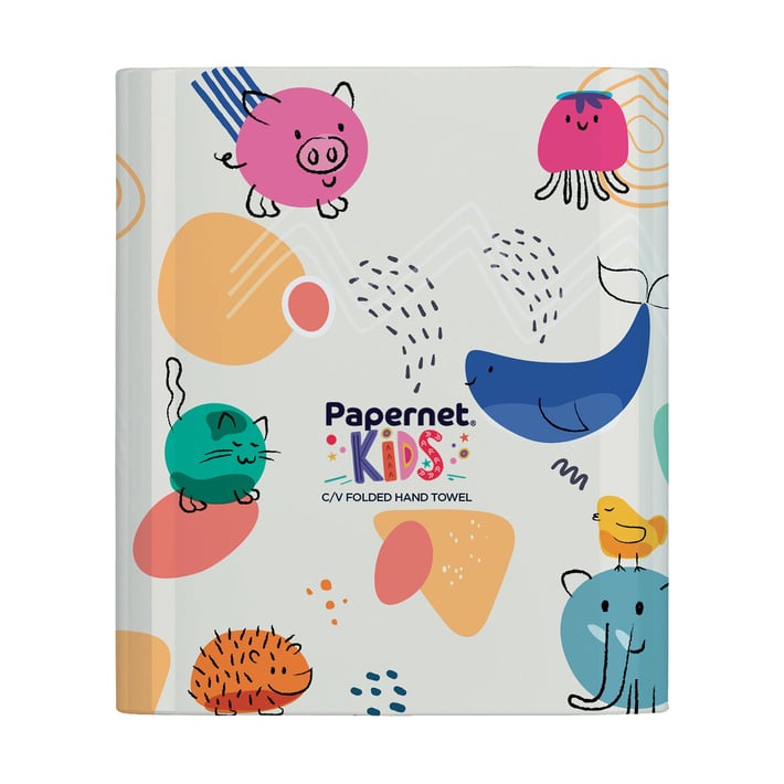 Papernet Диспенсър за кърпи за ръце Animals Spase