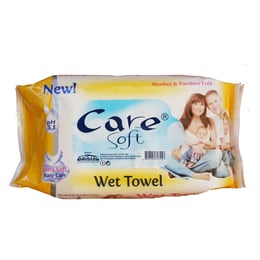 Care Soft Мокри кърпи, 3 цвята, 72 броя