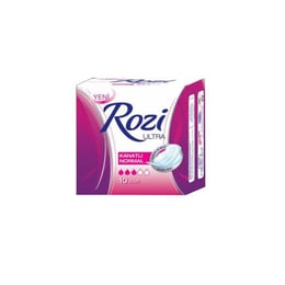 Дамски превръзки Rozi, ултра, с крилца, 10 броя