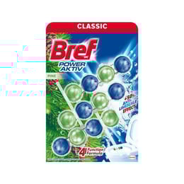 Bref Ароматизатор за тоалетна WC Active Power Trio Pack, бор, 50 g, 3 броя