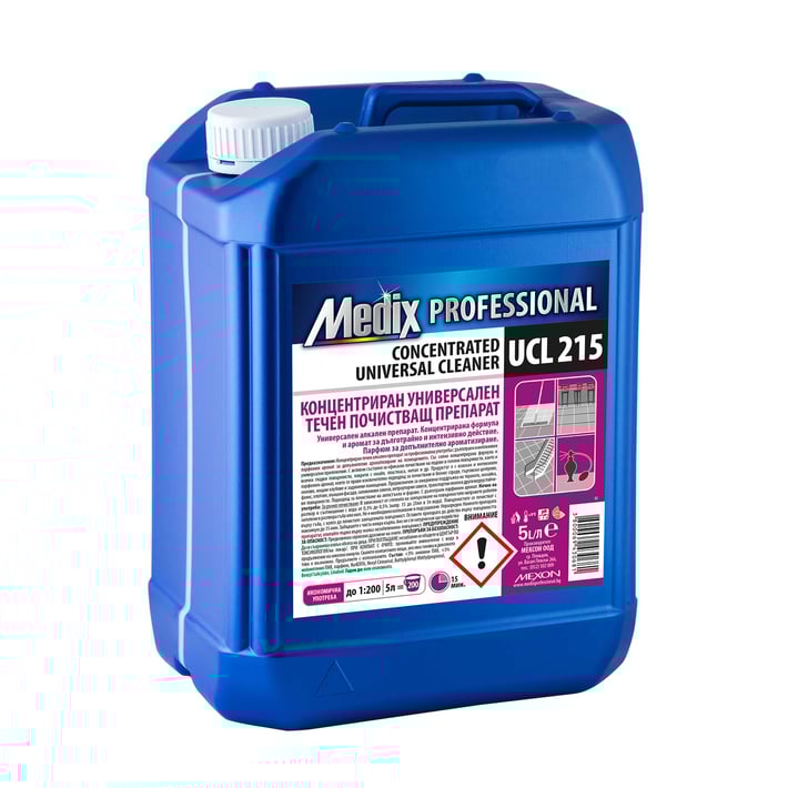 Medix Professional Концентриран почистващ препарат, универсален, течен, UCL 215, 5 L