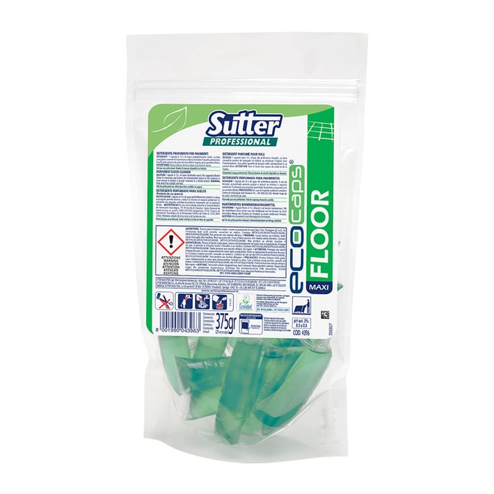 Sutter Препарат за почистване на под Ecocaps Floor Maxi, 25 капсули x 15 g