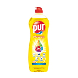 Pur Препарат за миене на съдове Duo Power, лимон, 750 ml