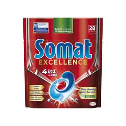 Somat Таблетки за съдомиялна машина Excellence, 28 броя