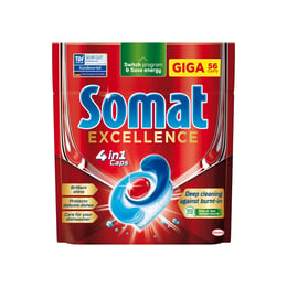 Somat Таблетки за съдомиялна машина Excellence, 56 броя