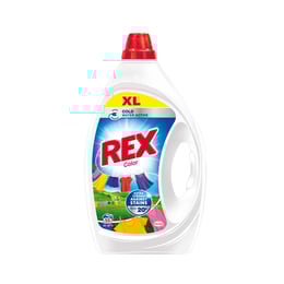 Rex Перилен препарат Color, гел, за цветно пране, 2.475 L, за 55 пранета