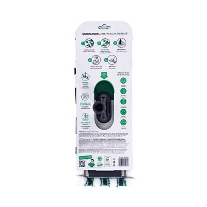 York Моп Eco Ego Circular, 40 х 15 cm, с държач и дръжка, 137 cm