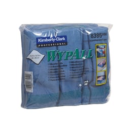 Kimberly-Clark Микрофибърна кърпа WypAll 8395, 40 х 40 cm, синя, 6 броя
