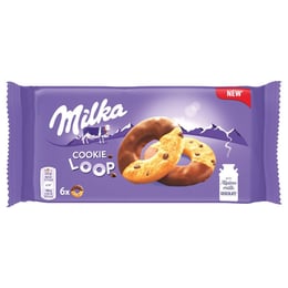 Milka Бисквити Cookie Loop, 156 g
