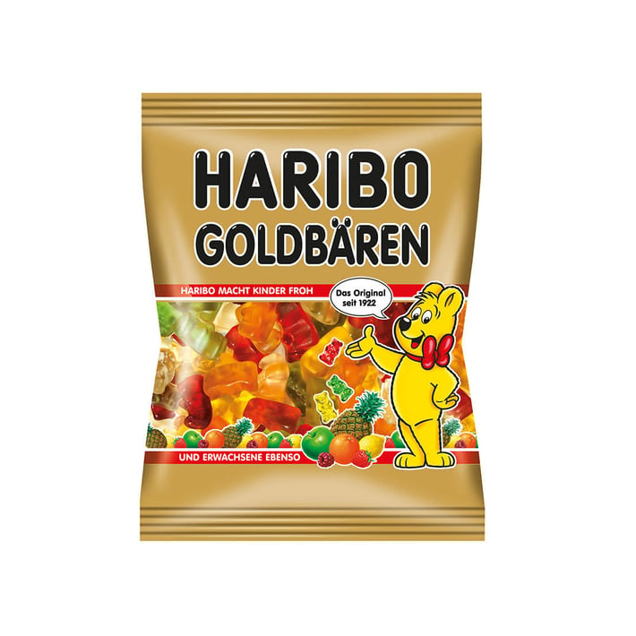 Haribo Желирани бонбони Златни мечета, 200 g