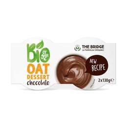 The Bridge Био десерт, шоколад, овесен, 2 х 130 g
