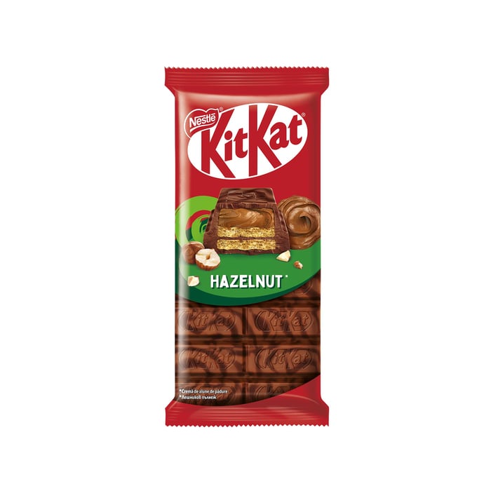Nestle Шоколадов десерт Kit Kat, лешник, 99 g