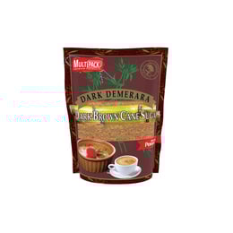 Multipack Захар Demerara Dark, кафява, 500 g
