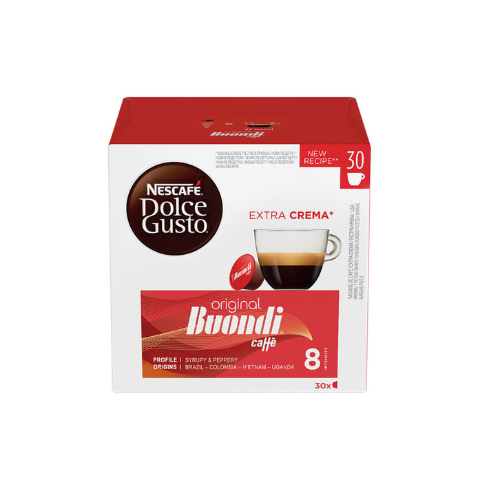 Nescafé Dolce Gusto Кафе капсула Buondi, 30 броя