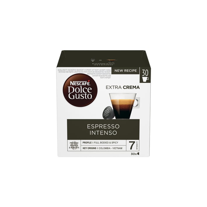 Nescafé Dolce Gusto Кафе капсула Espresso Intenso, 30 броя